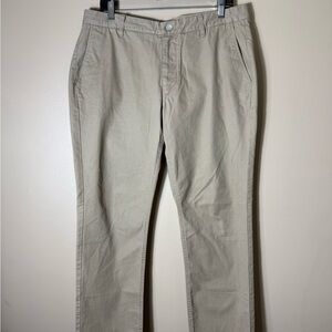 Bonobos‎ Washed Chinos Slim Straight 34x30 Khaki Cotton Pants